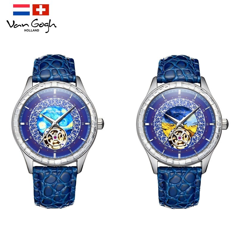 VAN GOGH Automatic Mechanical Men's Watch Artist Compass Series