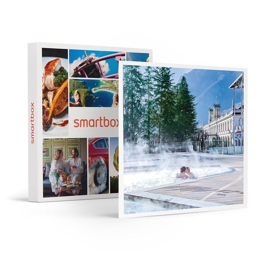 Smartbox - Cofanetto Regalo QC Terme: Romantica Giornata in Spa con Pranzo per 2 - Idea Regalo Originale - Un Accesso di Coppia Giornaliero Presso Un Centro QC Terme con Kit Spa E Pranzo Inclusi