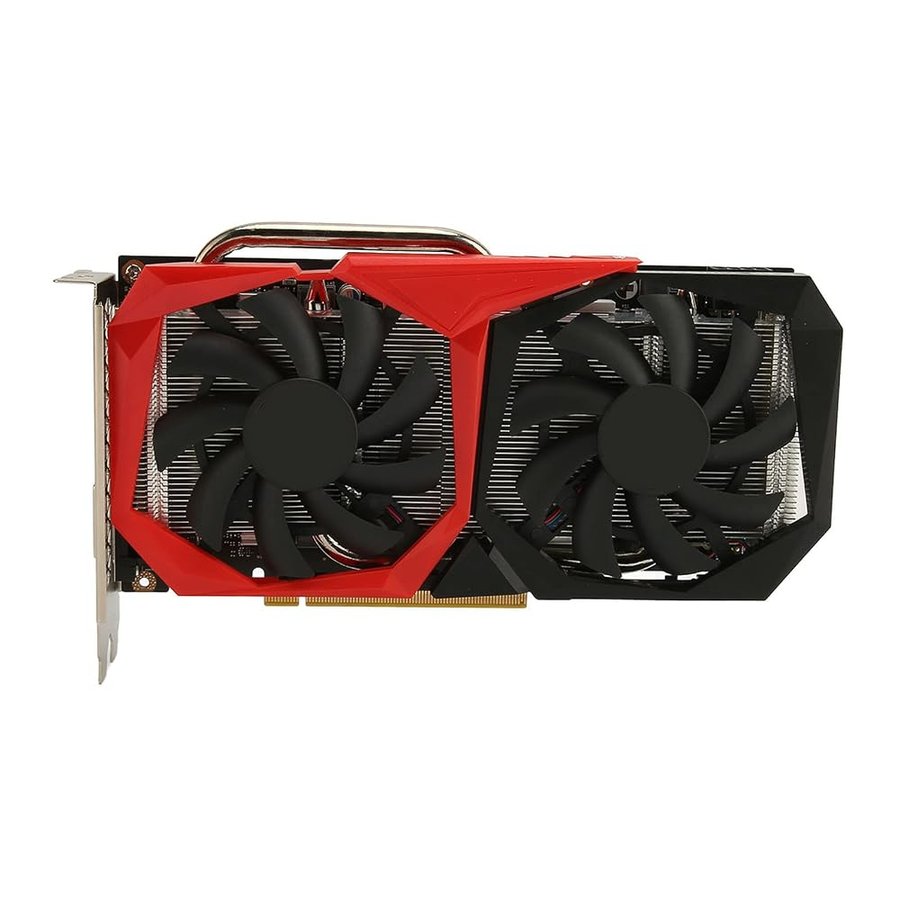 Annadue Scheda Grafica RTX2060 6G GDDR6 192 Bit, Scheda Grafica da Gioco per Computer Desktop PCIe 3.0 X16, Doppia Ventola di Raffreddamento, Interfaccia HDMI/DVI/DisplayPort