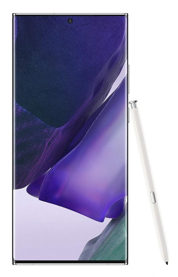 Samsung Galaxy Note 20 Ultra 256GB Android Smartphone 12GB RAM AI Display 6.9'' Dynamic AMOLED Fotocamera 108MP 4.500 mAh (Bianco)