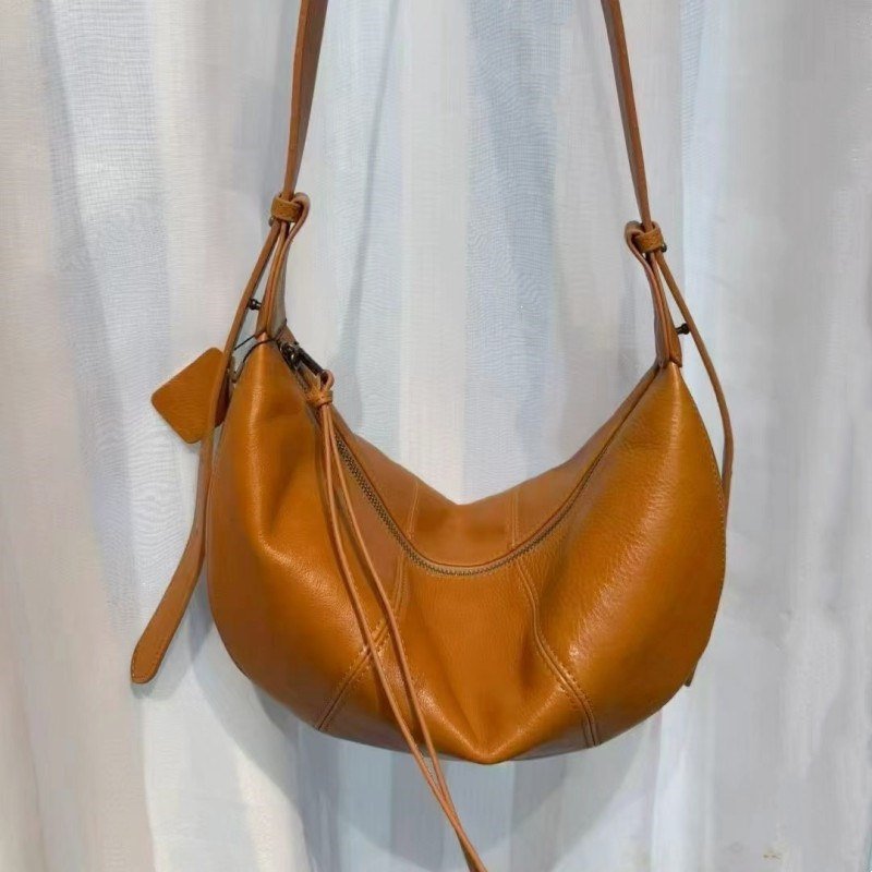 New Vintage Niche Genuine Leather Underarm Bag
