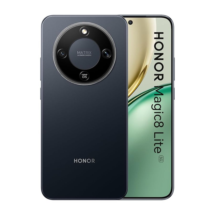 Honor Magic8 Lite, Dual, 512GB 8GB RAM, Midnight Black