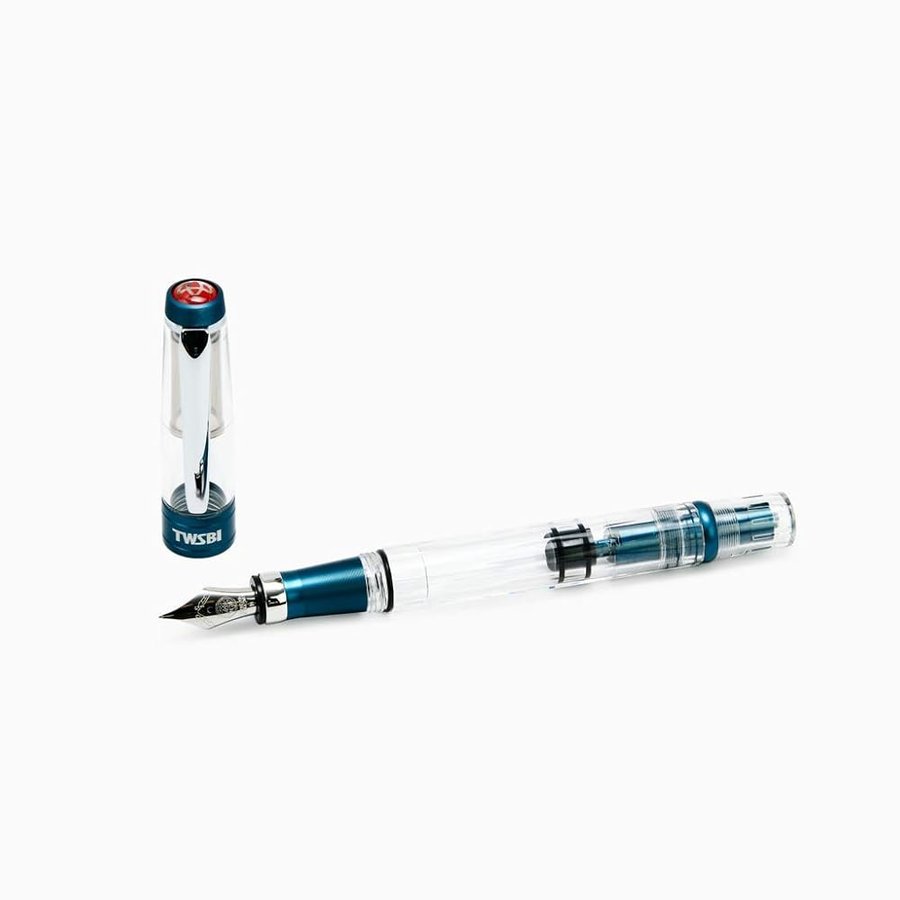 TWSBI Diamond 580AL R Prussian Blue Stylus M - Penna stilografica edizione speciale