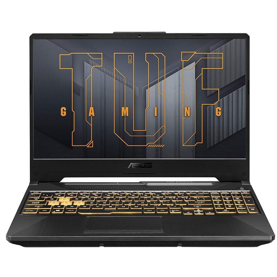 ASUS TUF Gaming A15 Gaming Laptop, 15,6" FHD 16:9 144Hz Display, AMD Ryzen 5 7535HS Processor, NVIDIA GeForce RTX 3050, 16GB DDR5, 512GB PCIe Gen 4.0 SSD, Wi-Fi 6, Windows 11 Home, FA506NC-DS53