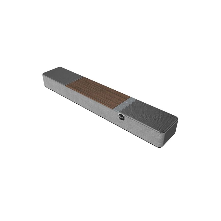 Klipsch Flexus CORE 100 2.1 canali alimentati da Onkyo Bluetooth Sound Bar con Dolby Atmos e bassi personalizzati - Noce