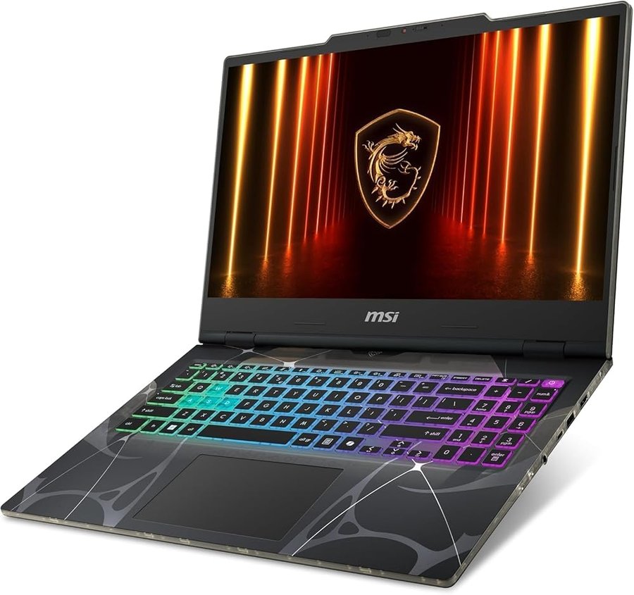 MSI Cyborg 15 B2RWFKG-245XIT, Notebook Gaming, 15.6" FHD 144Hz, Intel Core 7 240H, Nvidia RTX 5060 8GB GDDR7, 1TB SSD NVMe PCIe4, 16GB RAM DDR5 5600MHz, WiFi 6E, Free DOS