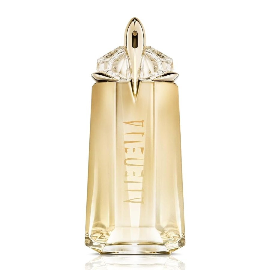 MUGLER Alien Goddess, Eau de Parfum, Profumo Donna, Profumo Floreale, Legnoso e Ambrato, Fragranza Magnifica e Mistica, Simbolo di Amore, Femminilità e Seduzione 90 ml, Ricaricabile