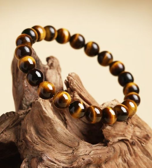 Natural Yellow Tiger Eye Bracelet