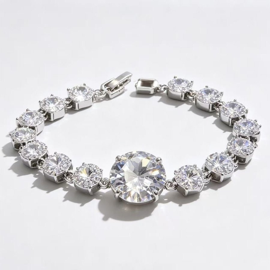 Aurora White Five Blessings Bracelet