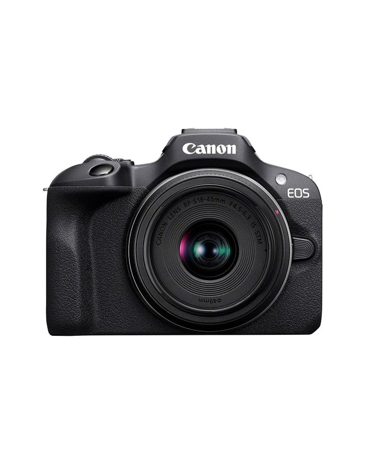 Canon EOS R100 Fotocamera Mirrorless + RF-S 18-45mm + RF-S 55-210mm