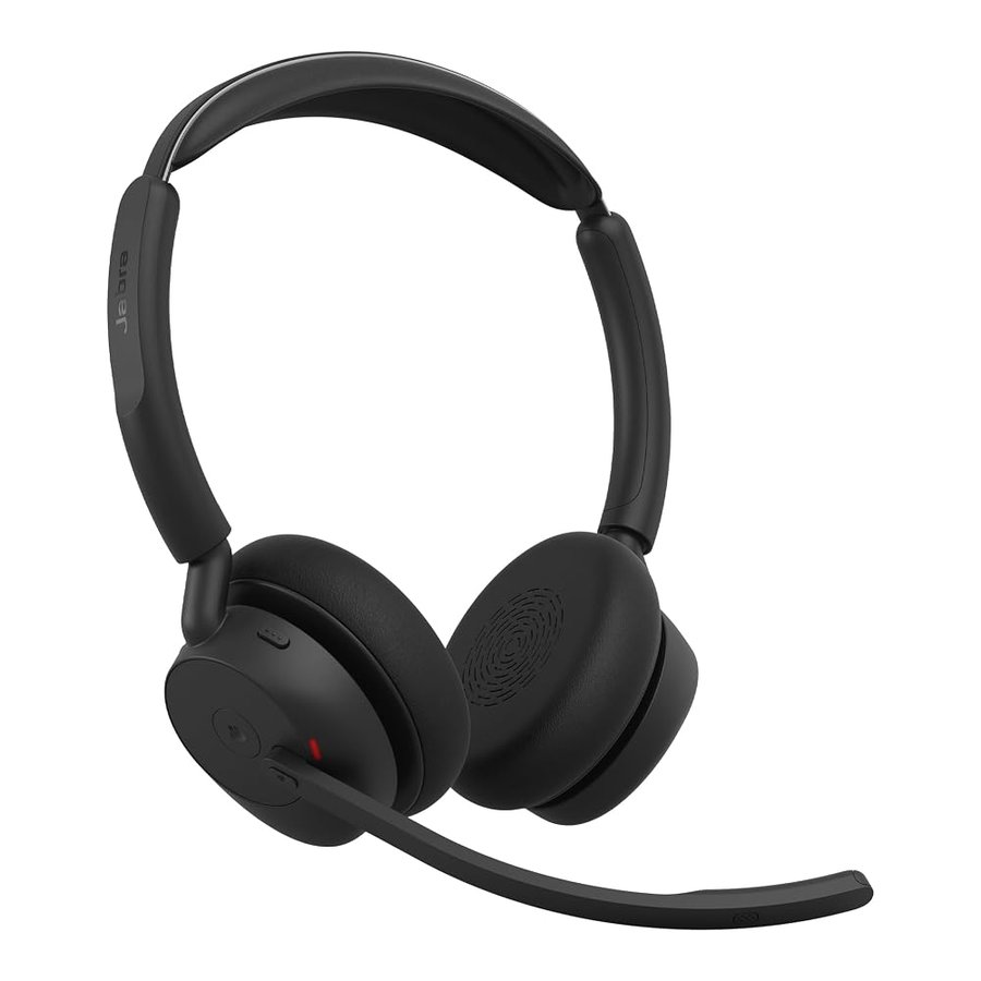 Jabra Evolve3 45 cuffie con microfono wireless Bluetooth, USB-C, MS Teams