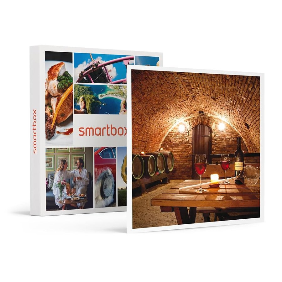 [Esclusiva Amazon] - Smartbox - Cofanetto regalo - Romantica degustazione tra le cantine d'Italia