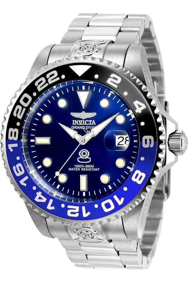 Grand Diver - Orologio da Uomo in Acciaio Inossidabile con Movimento Automatico - 47 mm