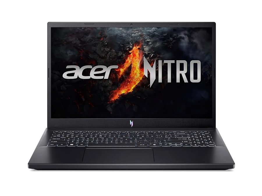 Acer Nitro V Gaming Laptop | Processore esagonale AMD Ryzen 5 7535HS | GPU NVIDIA GeForce RTX 4050 | Display FHD IPS 144Hz da 15,6 pollici | DDR5 da 8 GB | SSD da 512 GB | WiFi 6