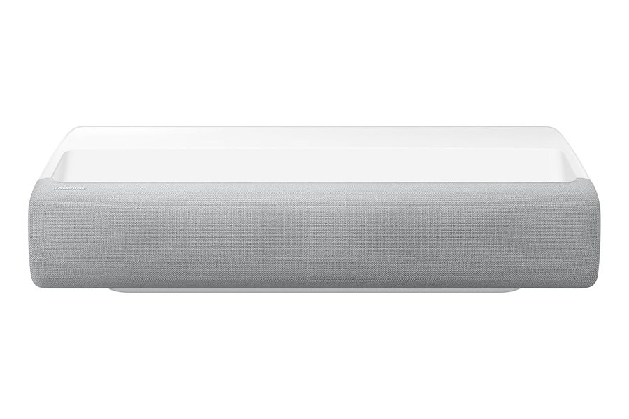 Samsung Proiettore 4K UHD The Premiere LSP7T, Tecnologia Laser 4K, 2200 ANSI Lumen, Proiezione a raggio ultra-corto, modalità FILMMAKER MODE, Suono potente 2.2 canali 30 Watt, 2023, 120"