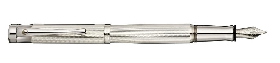 Waldmann – Penna stilografica Tango grana in argento Sterling 925
