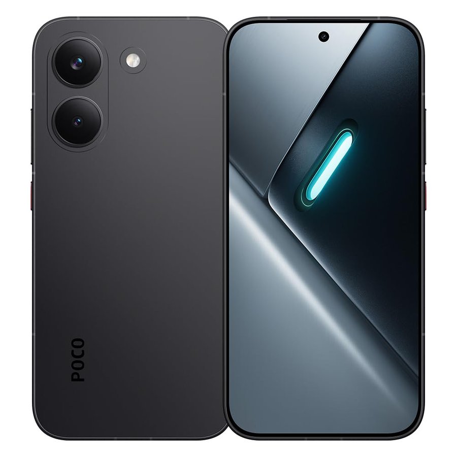 XIAOMI POCO X8 Pro 5G Smartphone, 8GB + 512 GB, nero, 6500 mAh (Typical) Battery, Supporti 100 W Supercharge, 1.5 K 120 Hz Ultra-Bright AMOLED Display, Charger Included.