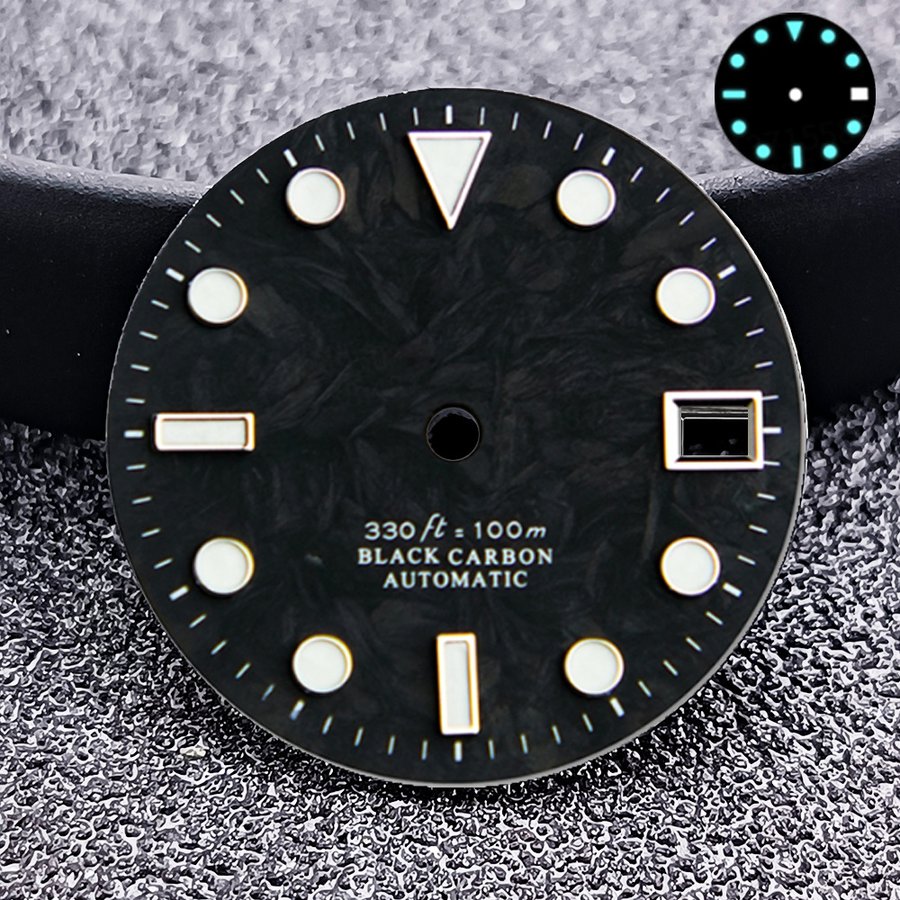 Dual-calendar Luminous Dial Accessory With Mechanical Movement