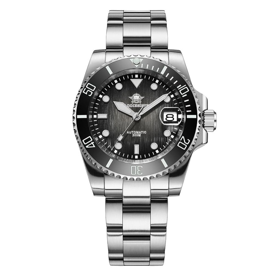 Orologio Diver Vetro Zaffiro Super Luminoso NH35/8215 Resistenza Allacqua 200 M 41 MM Orologio Subacqueo da Uomo