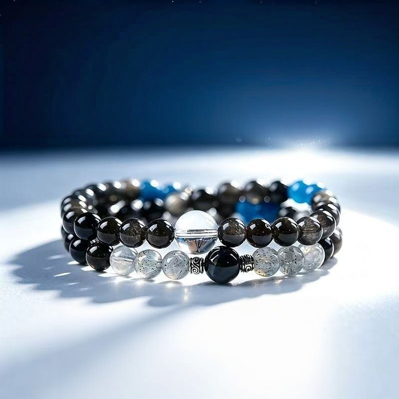 New Chinese Style Natural Obsidian