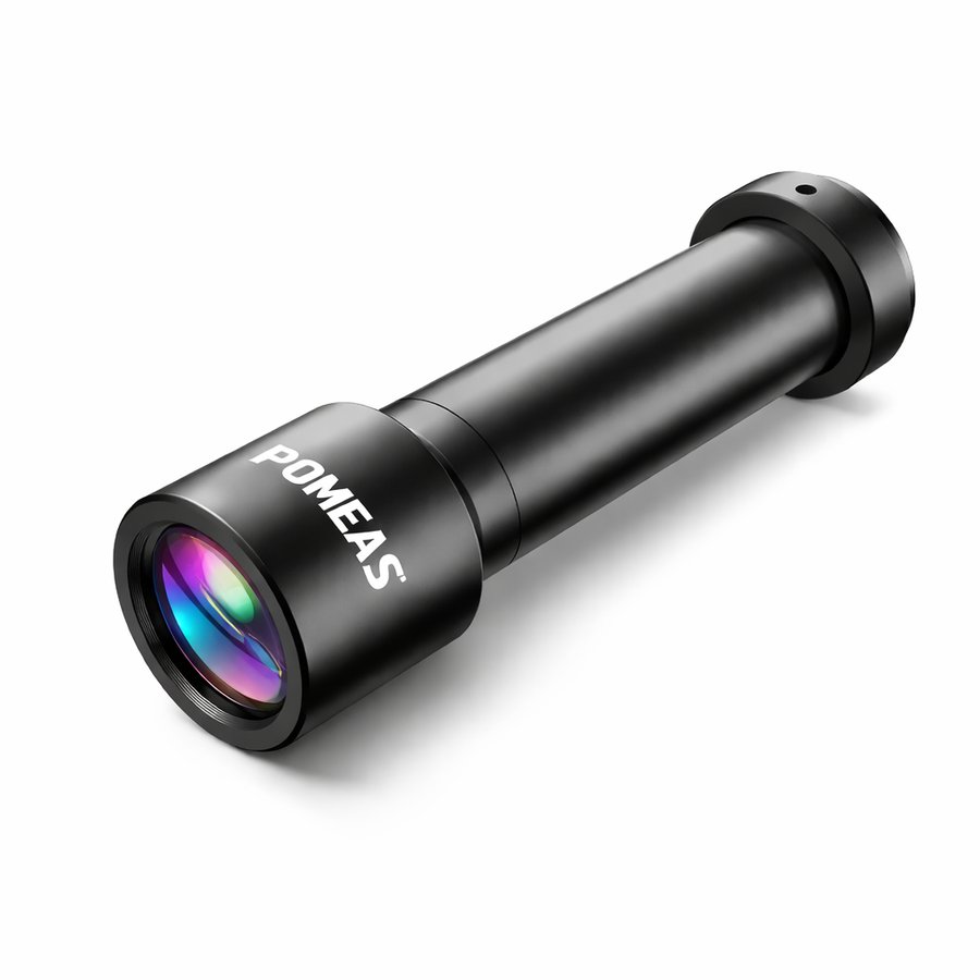 1.0x Telecentric Lens 110mm Working Distance C-Mount TV Distortion 2   3 Inch Sensor Precision Inspection