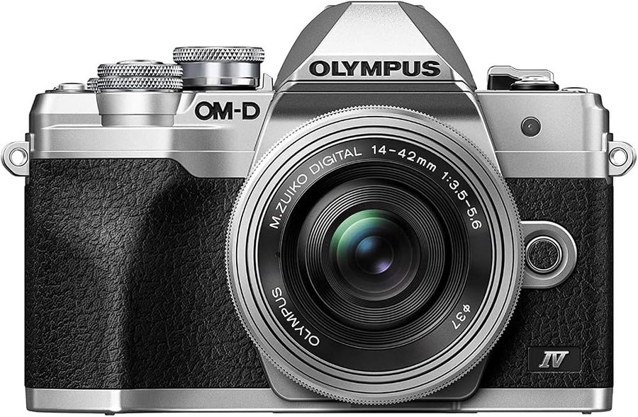 Olympus OM-D E-M10 Mark IV Fotocamera 20 MP con Obiettivo 14-42mm EZ