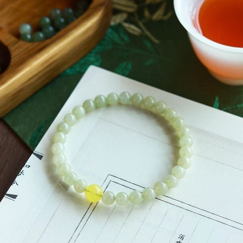 Ice Transparent Clear And Tianyu Bracelet