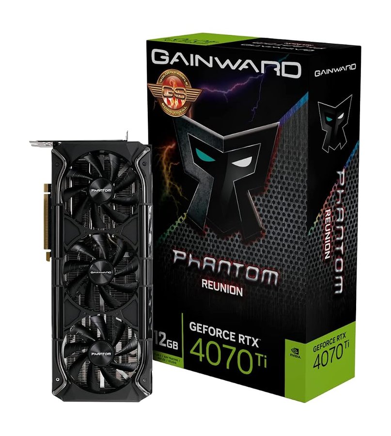 Vaizdo plokštÄ— Gainward Europe GAINWARD RTX4070Ti Phantom Reunion GS 12GB GDDR6X 192b 3-DP HDMI