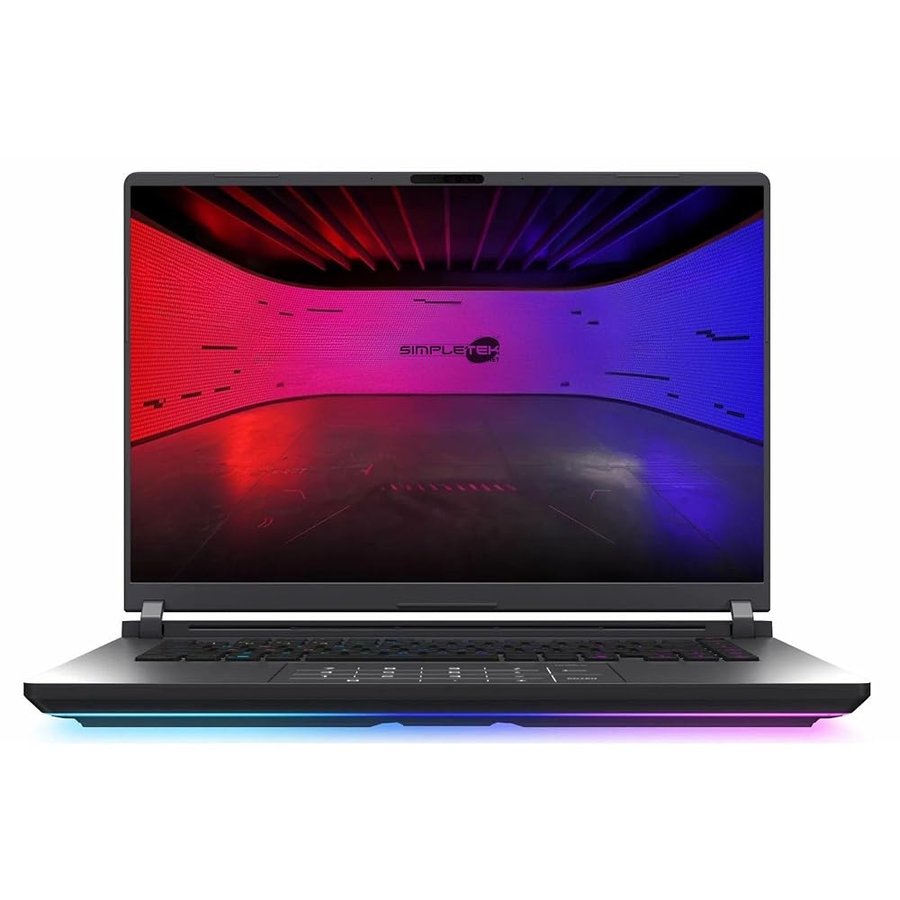 SIMPLETEK - Laptop Gaming G615J 16" 165 Hz | i7-14650HX 64GB 4TB RTX 5060 | Windows 11 Home Tastiera italiana RGB (Ricondizionato)