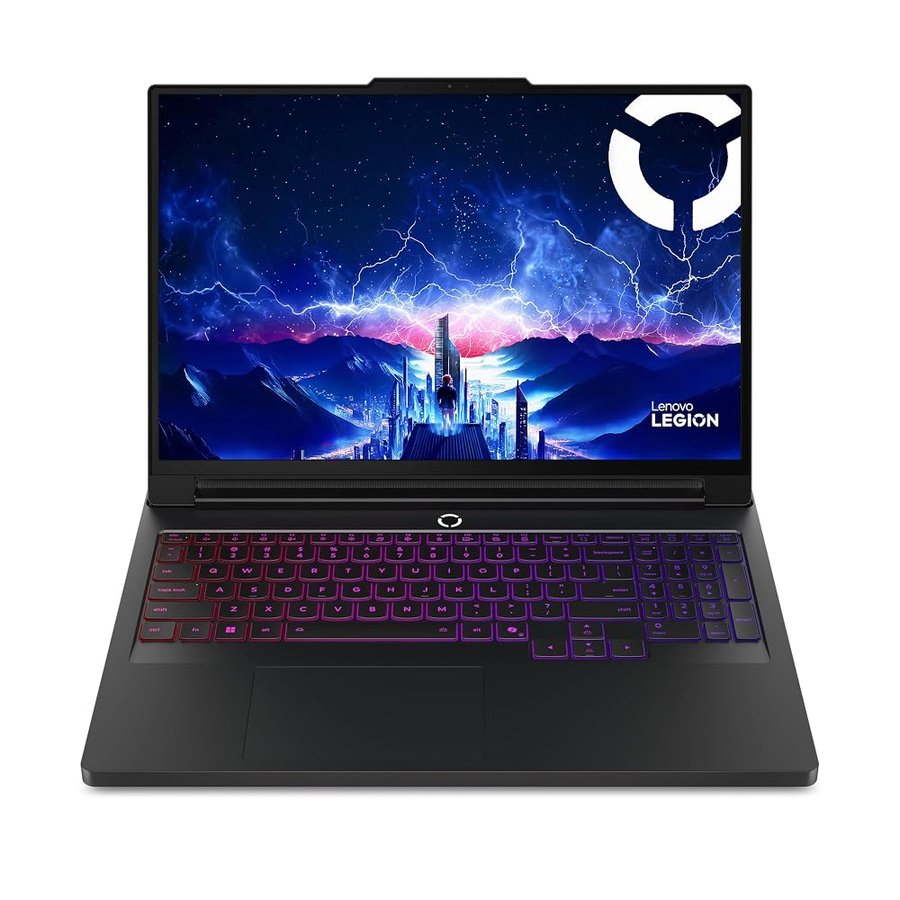 Lenovo Legion Pro 7 Gaming AI Laptop - Display OLED 16" WQXGA 240Hz, NVIDIA GeForce RTX 5080, Intel Core Ultra 9 275HX, RAM 32GB DDR5, SSD 1TB, Windows 11, Tastiera RGB QWERTY, 3 mesi GamePass