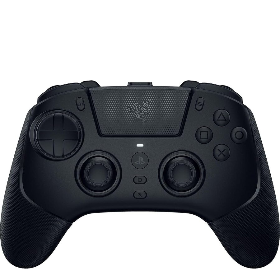 Razer Raiju V3 Pro - Controller wireless per e-sport per PlayStation 5 e PC - 4 pulsanti rimovibili e 2 bumper con impugnatura a artiglio - Stick analogici TMR - Pro HyperTrigger | Nero